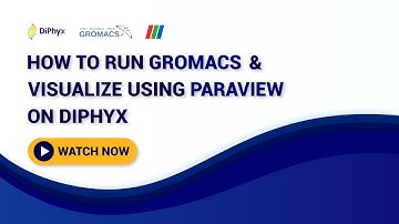 How to Run a GROMACS Instance and Visualize the Results by ParaView | Lysozyme in Water Simulation