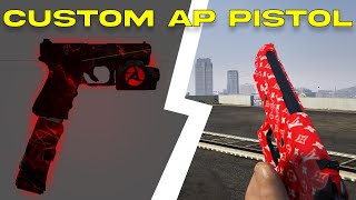HOW TO MAKE A CUSTOM AP PISTOL SKIN IN FIVEM (2022 TUTORIAL)