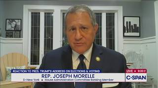 Rep. Joe Morelle (D-NY) Says Trump Speech is Pretext for Disputing 2026 Midterm Elections