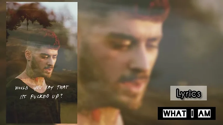 Zayn - What I Am Lyrics #zayn