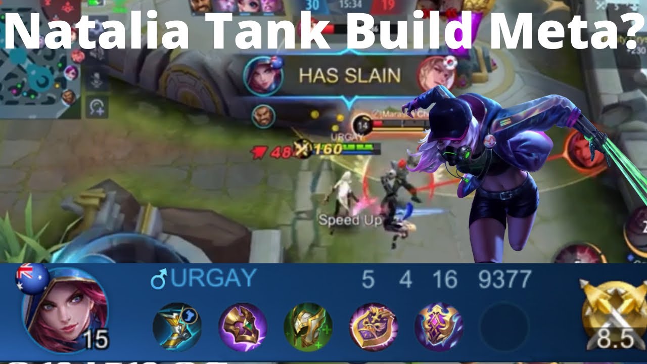 Tank Natalia? | Tank Natalia Best Build 2021 Mobile Legends