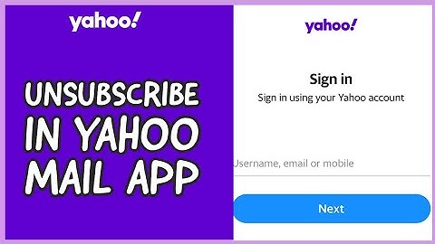 How to Unsubscribe in Yahoo Mail App? Remove Subscription in Yahoo Mail on PC 2024