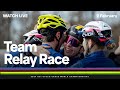 Live  team relay race  2024 uci cyclocross world championships