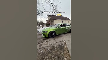 Buy a dodge to dodge the repo man#srt #dodge