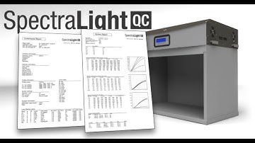 How To Use Your SpectraLight QC Lightbooth | #8 Reporting