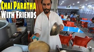 Chai Paratha With Friends Vlog  Street Food Of Karachi 2020