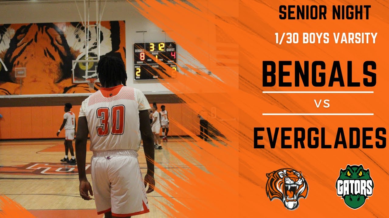 Senior Night Boys Varsity Basketball vs. Everglades High YouTube