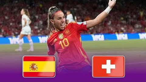 Impressive Display by Spain vs Switzerland Women's | Highlights and All Goals - Euro 2025 Build Up