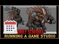 Starting a game development studio  daily schedule