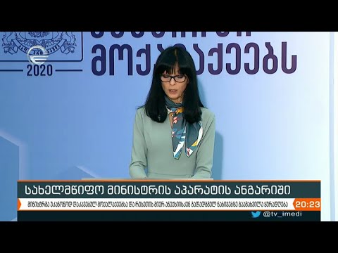 შერიგებისა და სამოქალაქო თანასწორობის საკითხებში სახელმწიფო მინისტრმა 2020 წელი შეაჯამა