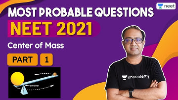 Most Probable Questions for NEET 2021 | Center of Mass - 1 | Unacademy NEET | Anu Gupta