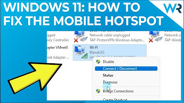 How to fix mobile hotspot not working in Windows 11
