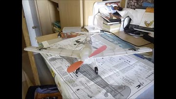 Guillow´s  Messerschmitt Bf 109 build video