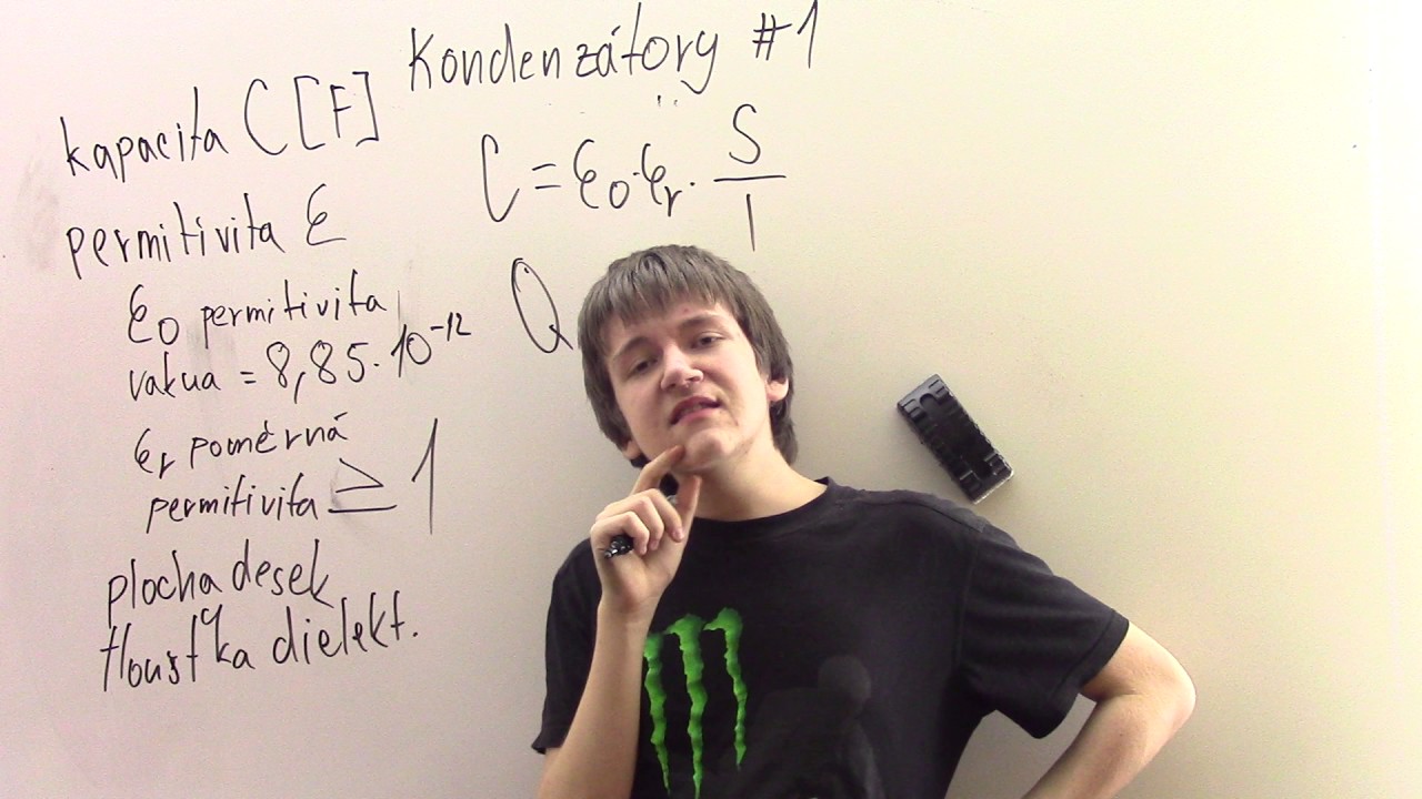 Kodenzátory - kapacita, náboj