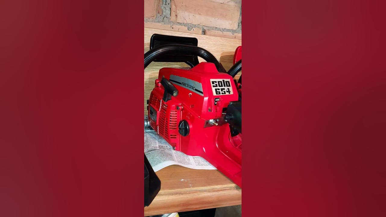 My little collection of chainsaws Husqvarna 61 f ,Solo 654,Solo 647 ,Agm Chinese clone