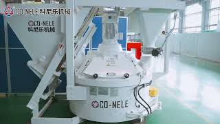 CMPS Planetary concrete mixer work video