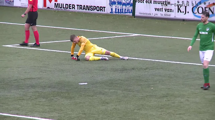14' 1-0 William de Boer | SV Urk - Eemdijk