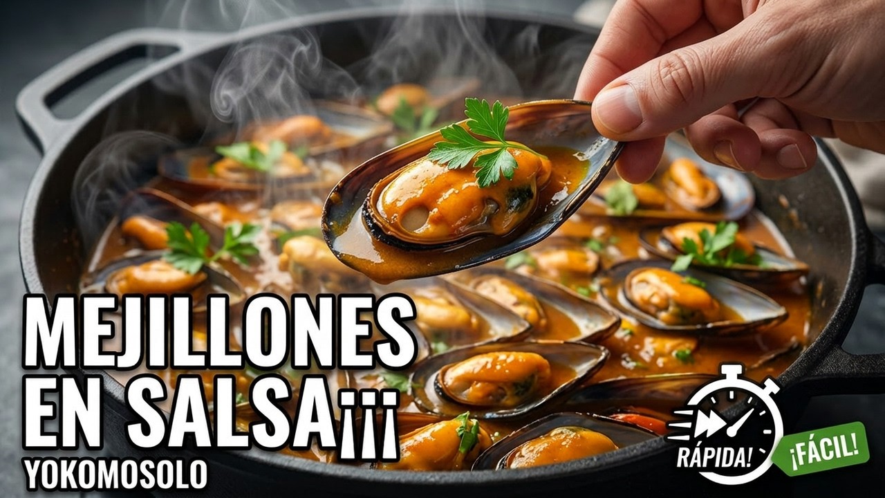 Mejillones en Salsa Fácil y Rápida – ¡Listos en Minutos!