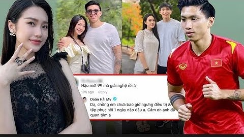 Doãn Hải My lên tiếng về chuyện Đoàn Văn Hậu giải nghệ