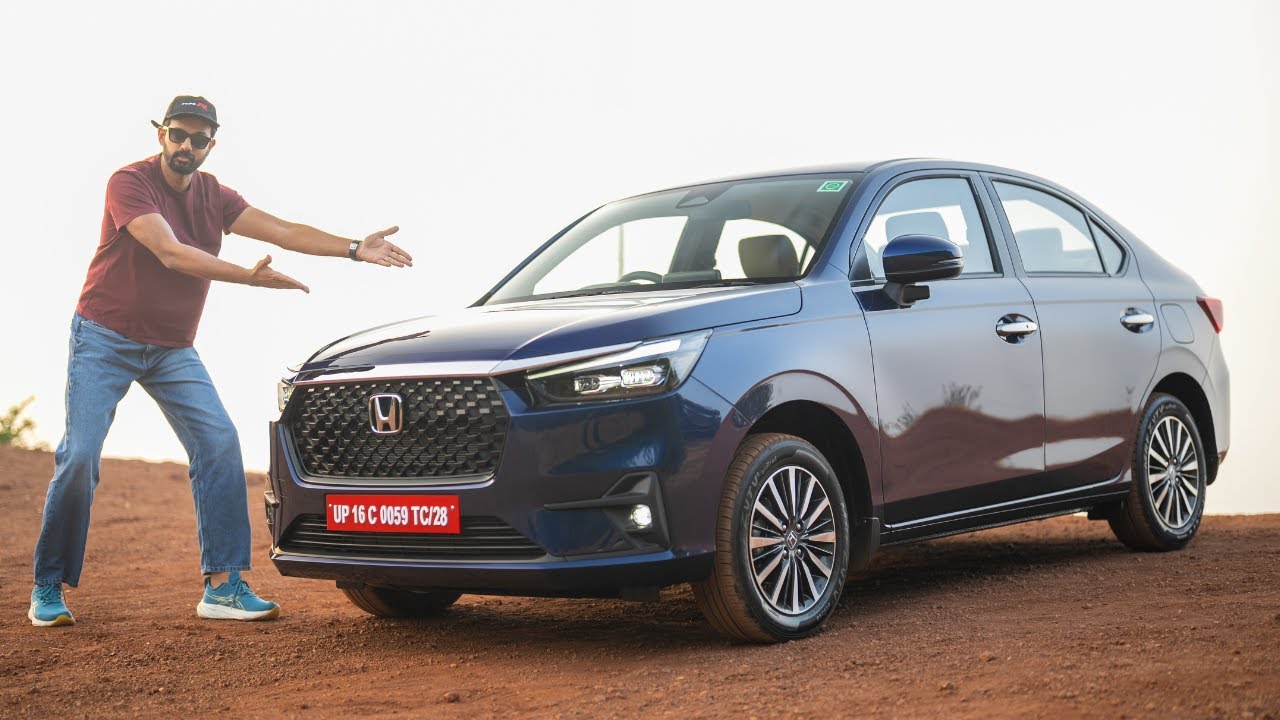 Honda Amaze - More Features But Drives Largely The Same | Faisal Khan