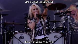 Doro Pesch (Warlock) -  Cold, Cold World [LIVE] subtitulada en español (Lyrics)