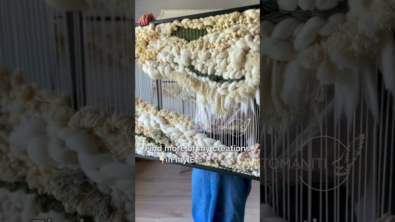 Macrame making process Crafting process Macrame art Macrame Artisan 