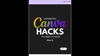 Master Canva in Minutes Pro Tips & Tricks! 🔥 #Teamobaid #canva #canvaforbeginner