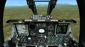 DCS: A-10C Landing Pattern TACAN