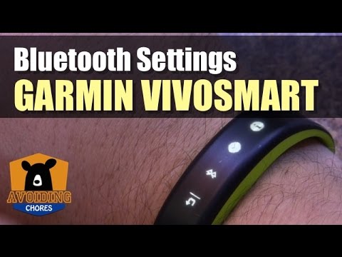 वीडियो: मैं अपने Garmin Vivosmart पर ब्लूटूथ कैसे चालू करूं?