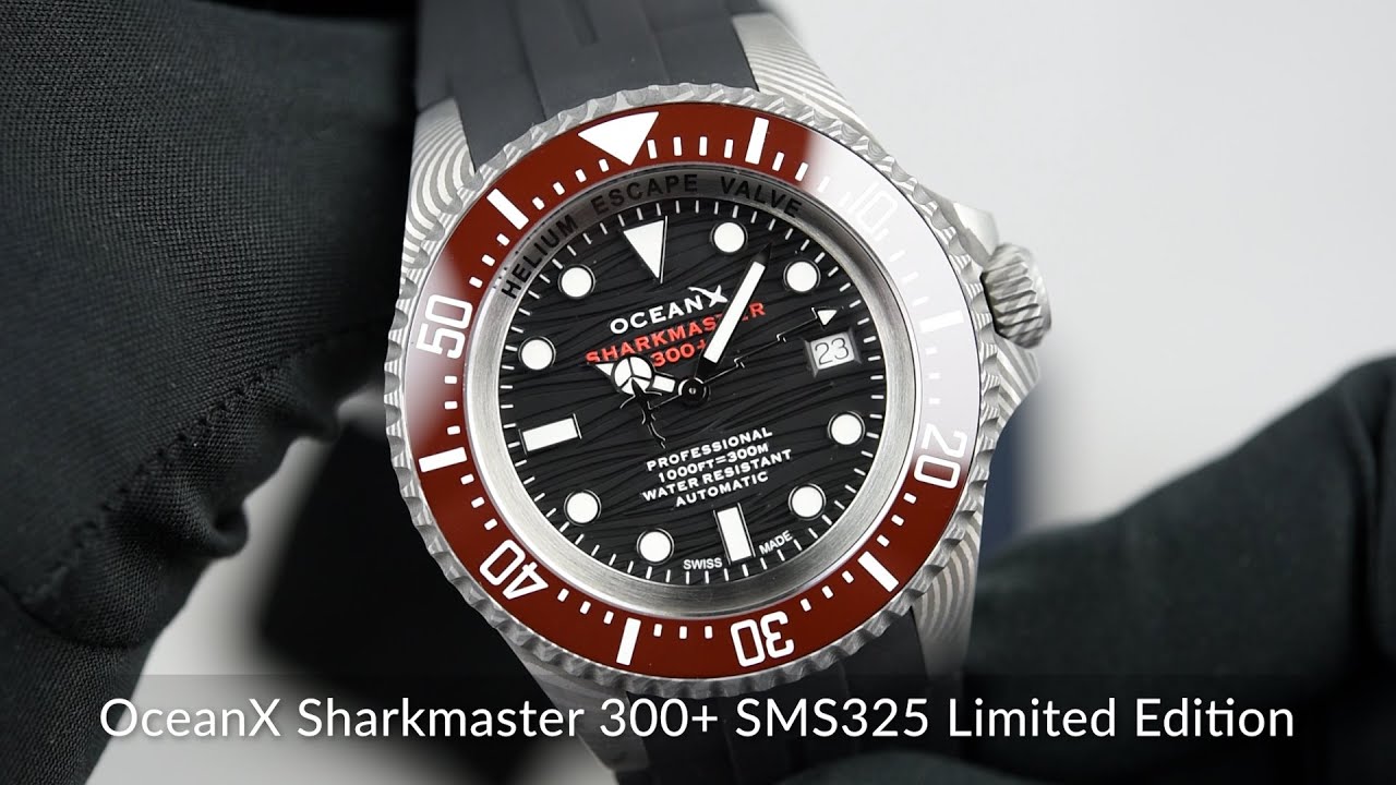 OceanX Sharkmaster 300+ SMS325 Limited Edition - YouTube