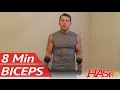 8 Minute Blasting Biceps Workout at Home - Bicep Exercises with Dumbbell - Biceps Work Out Training