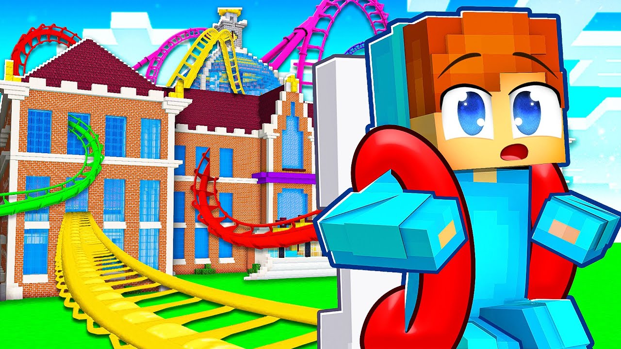 Jag Byggde Ett Hemligt LISERBERG Under Min Skola!