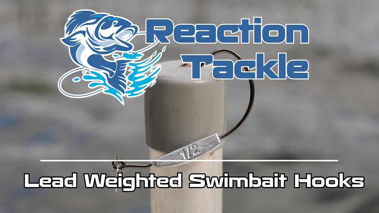 Reaction Tackle Presents | Lead Weighted Swimbait Hooks