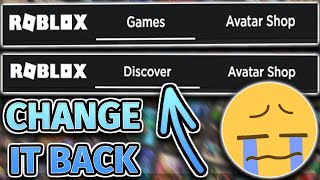 i hate this roblox update... it's pointless