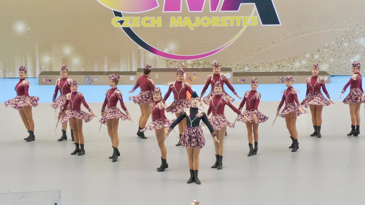*ALLIS Vitkov* - BATON podio, Mažoretky / Hradec Kralove 2025