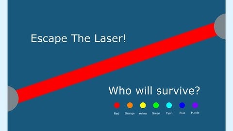 Escape the Laser - Algodoo Survival + Proliferation Marble Race