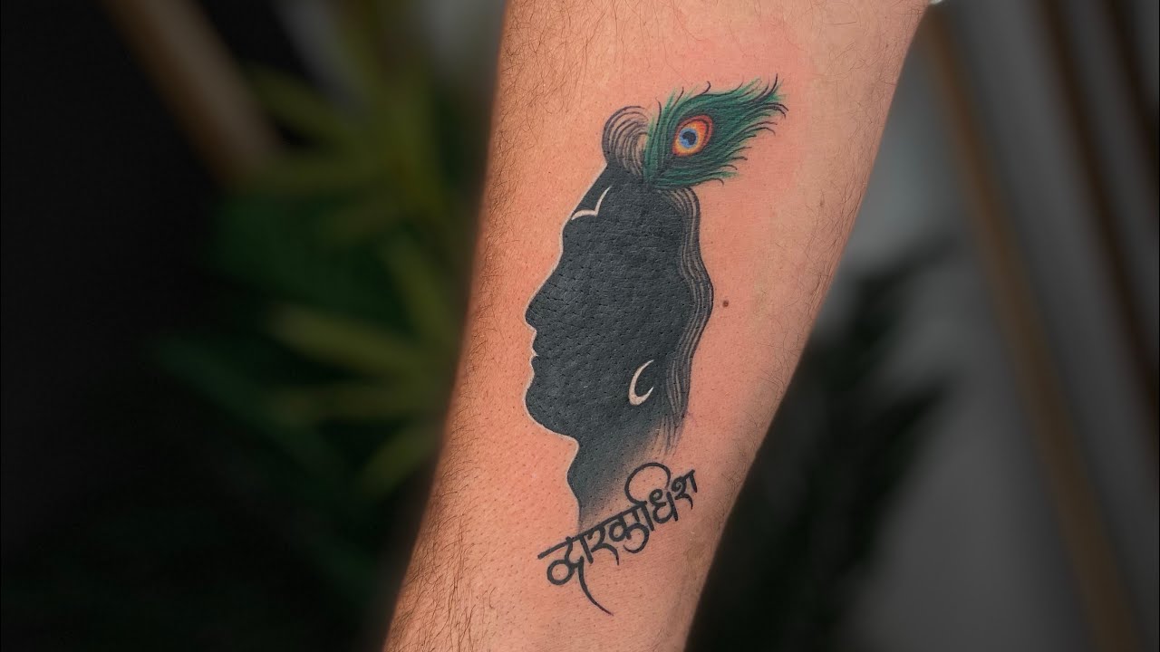 Lord Krishna tattoo |shree Krishna tattoo |Krishna tattoo