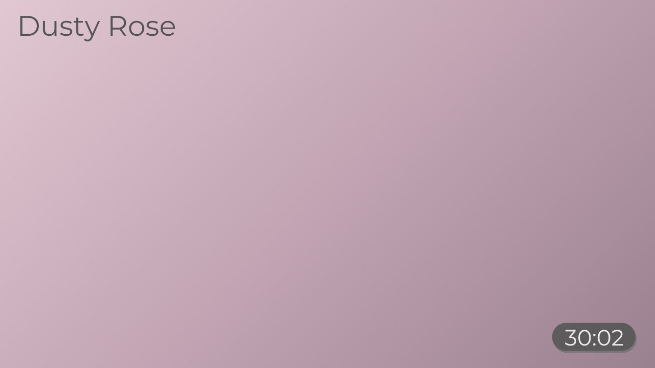 Dusty Rose Ambient Background Loop 4K - 30 Minutes - Professional Zoom & Filming