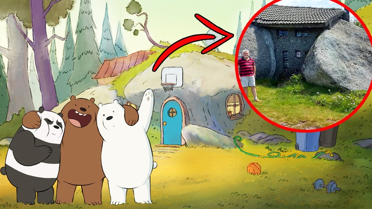 5 Casas De Caricaturas Que Existen En La Vida Real Parte 3 Youtube 
