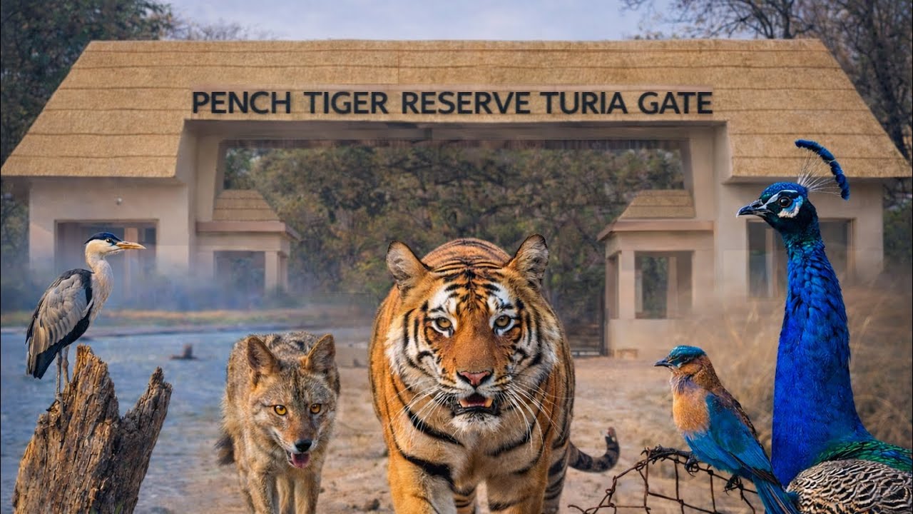 Pench Tiger Reserve | Turia gate | Jungle Safari 2026 | Unbelievable Sighting |