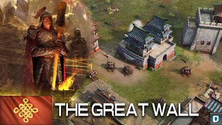 The Great Wall Defence | Age Of Empires IV, 2v2 Vs Hardest Ai, Multiplayer gameplay, 2023