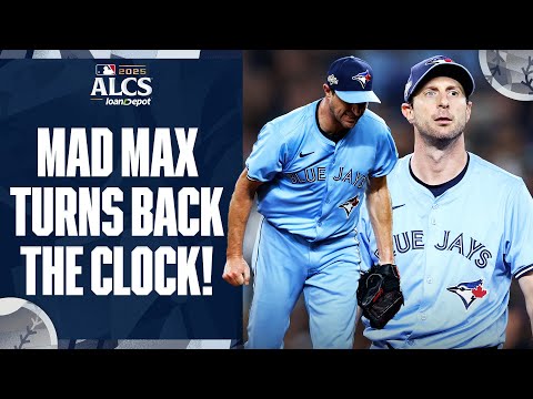 VINTAGE MAD MAX 🤪 Max Scherzer turns back the clock with strong ALCS outing!