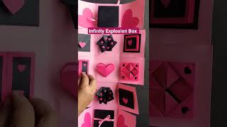 Infinity Explosion Box #giftbox #handmade #diybox #infinity