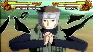 The First Hokage vs Yamato! Naruto Shippuden Ultimate Ninja 5 HD Battles