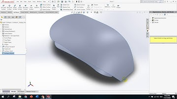 Bài 8: Lệnh Offset surface, Ruled surface trong Solidworks