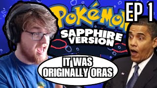 Presidents Play Pokemon Sapphire Creator Commentary | Episode 1