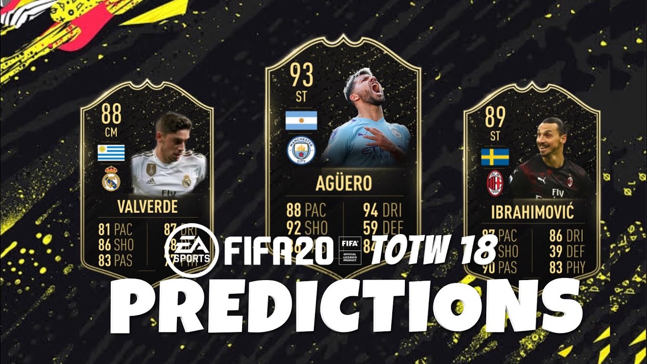 Totw 18 Predictions Fifa 20