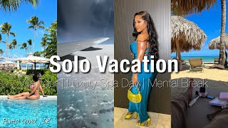 VLOG : SOLO TRIP OUT OF THE COUNTRY ✈️😱|SELF CARE ,LUXURY VILLA TOUR ,SPA DAY ,Mental Break +MORE🤍