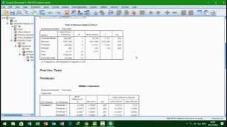 Cara mudah dan cepat mengolah data RAK (Rancangan Acak Kelompok) menggunakan SPSS. 22