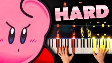Mt. Dedede (from Kirby Super Star) - Piano Tutorial